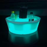 LED-valaistu juomabaari