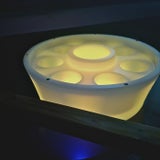 LED-valaistu juomabaari