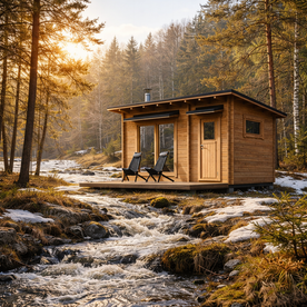 L&ouml;yly Outdoor Sauna