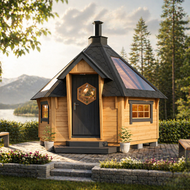 Grill Hut Arctic Deluxe + Additional gadget package